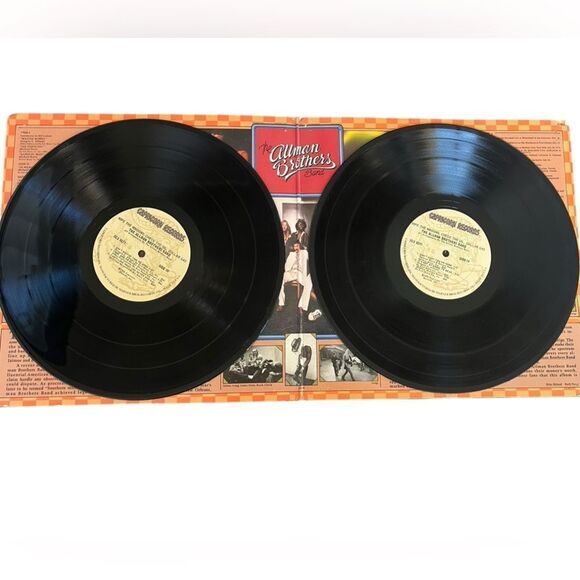 VINTAGE THE ALLMAN BROTHERS BAND WIPE THE WINDOWS VINYL SET OF 2 VINYL RECORD - Picture 9 of 9